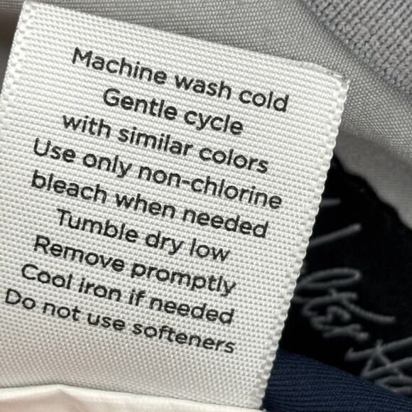 Walter Hagen Mens Golf Pants Size 36 x 34 Navy Blue Quick Dry Trouser Flat Front - Picture 12 of 12